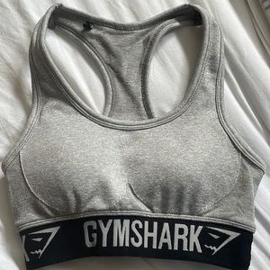 Grey GYMSHARK sport bra